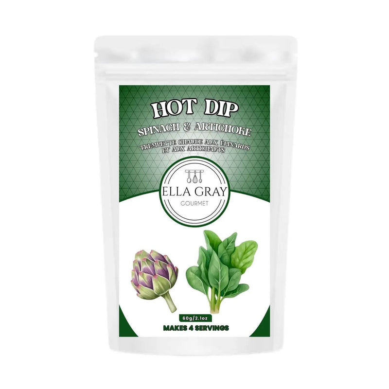 Ella Gray Gourmet - Spinach & Artichoke Hot Dip