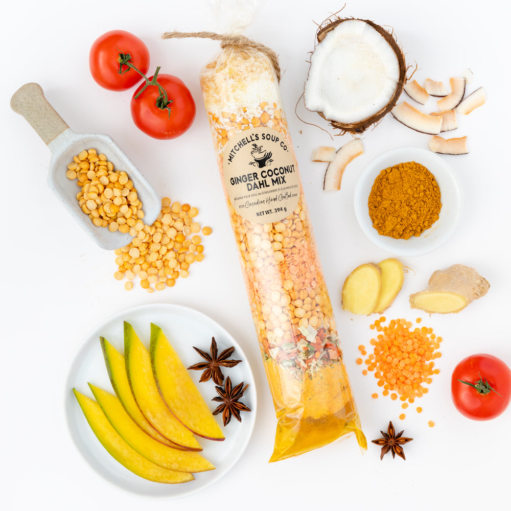 Ginger Coconut Dahl Mix | Mitchell's Soup Co.
