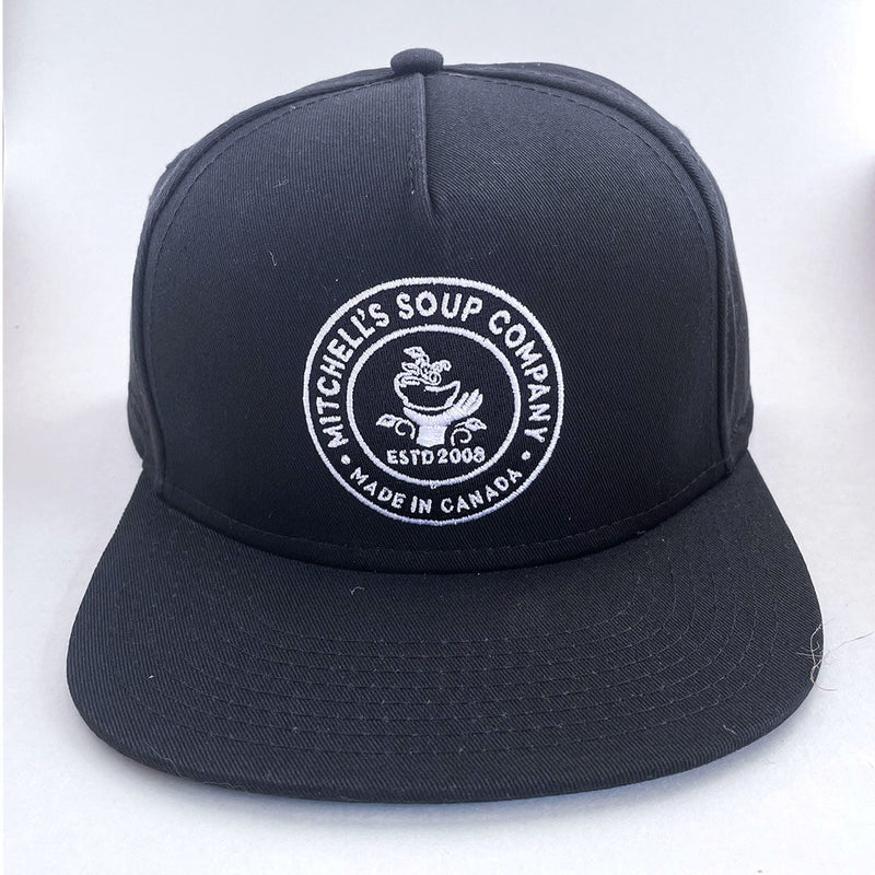 Mitchells Soup Co. Flat Brim Hat - Black