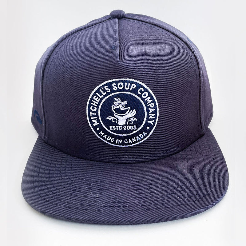 Mitchells Soup Co. Flat Brim Hat - Blue