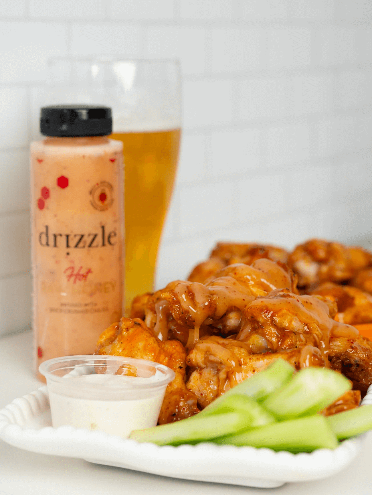 Drizzle Honey Rapper Drizzle Hot Honey | Mitchell's Soup Co.