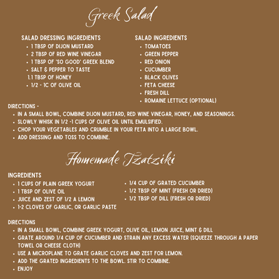 "So Good" Greek Blend