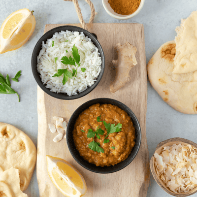 Mélange pour dahl au gingembre et à la noix de coco