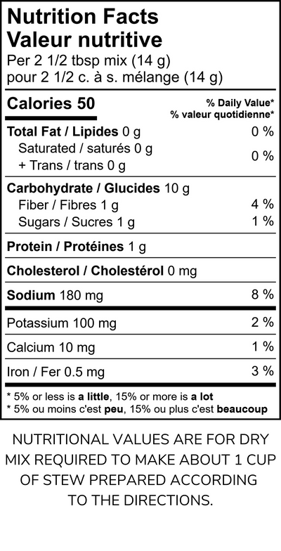 Irish Beef Stew Mix