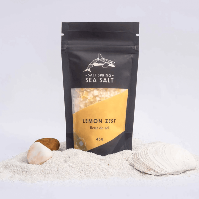 Salt Spring Sea Salt - Zeste de citron