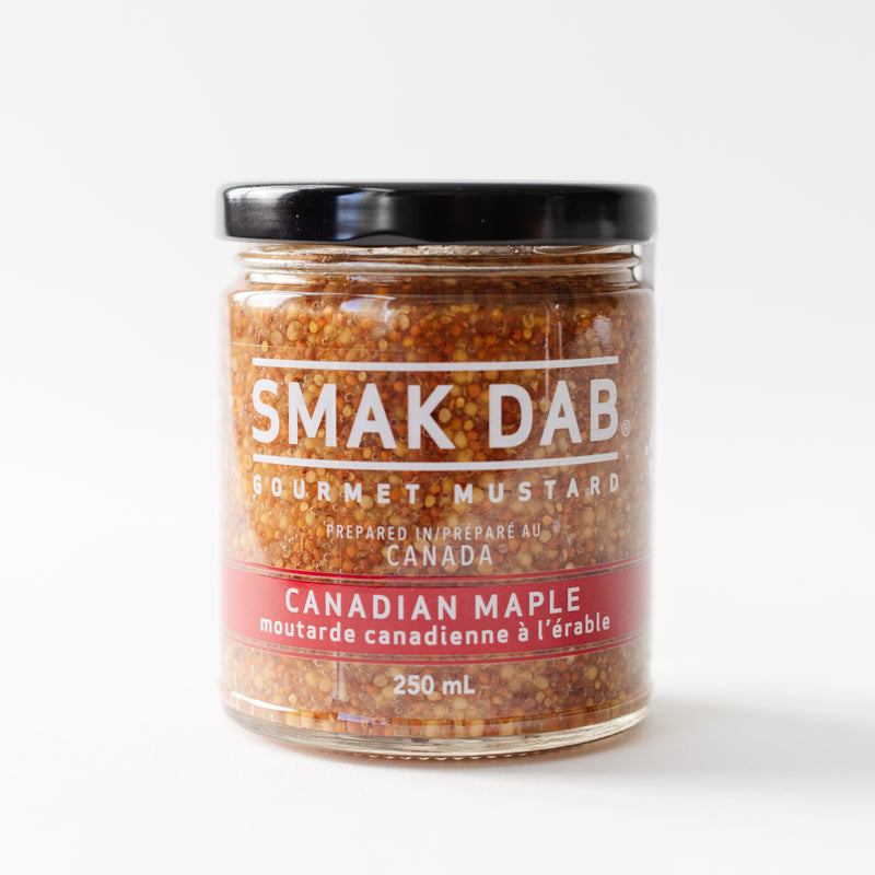 SMAK DAB - Moutarde à l'érable canadienne
