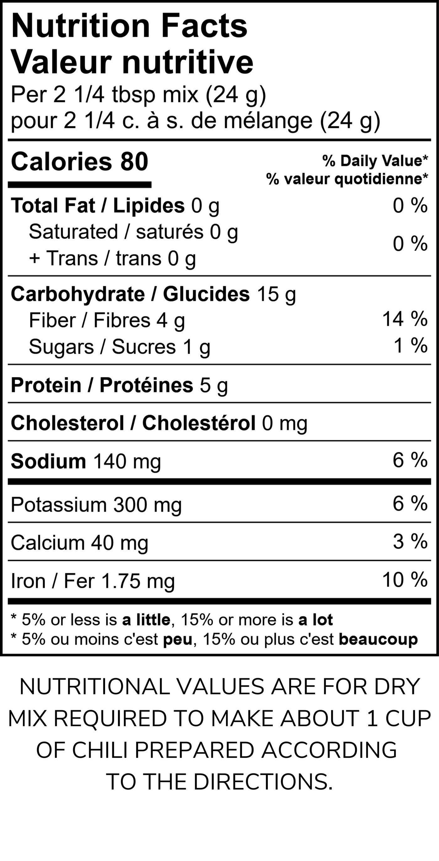 Southwest Chipotle Chili Mix